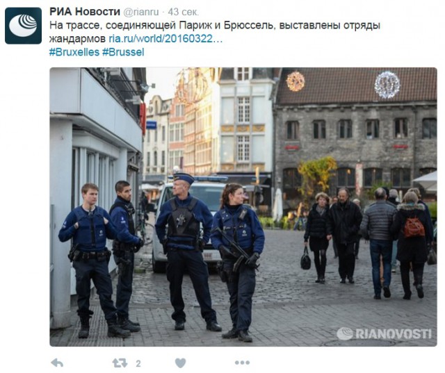 Взрывы в Брюсселе: аэропорт и метро