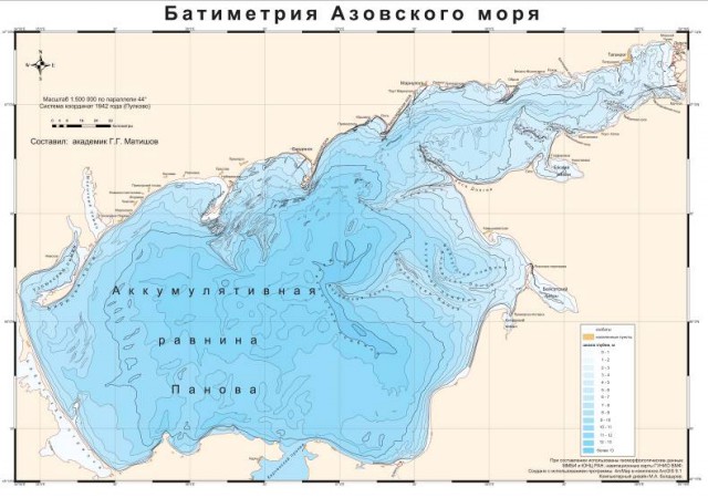 Немного интересных фактов об Азовском море