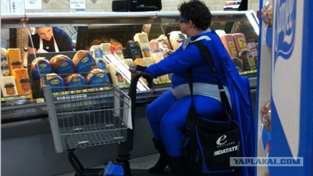 Интересные и забавные фото  сделанные в супермаркетах Walmart.