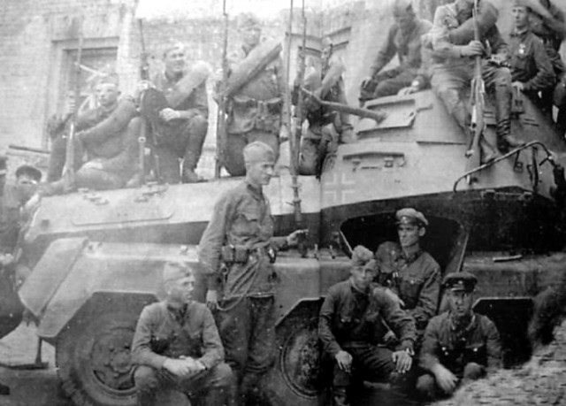 Красная армия в боях 1941г
