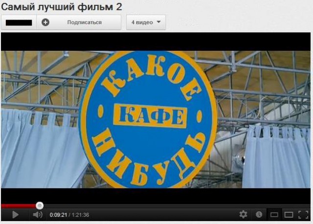 Какое-нибудь кафе