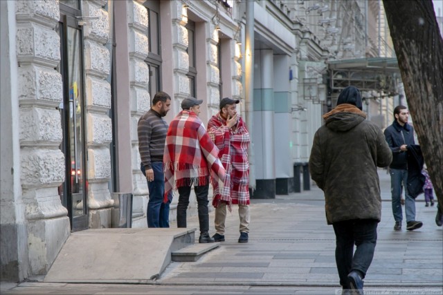 Прогулка по Москве, февраль