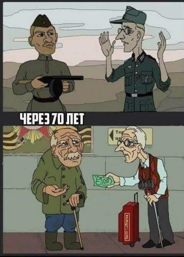 Баннер с фотографиями фашистов