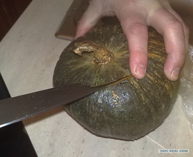 Тыква фаршированная (по Дженибековски)