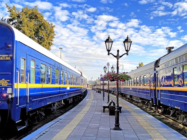Красивейшие фото поездов с просторов, часть 2