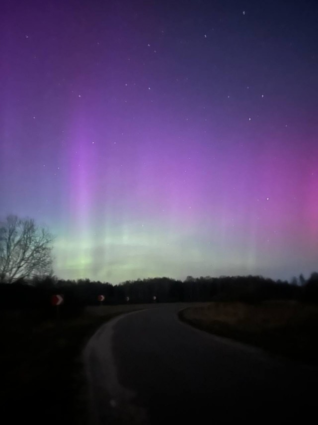 Северное сияние прямо сейчас видно в Подмосковье
