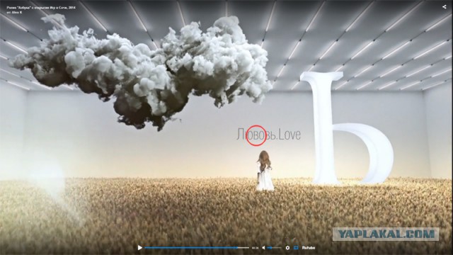 Ролик "Азбука" с открытия Игр в Сочи