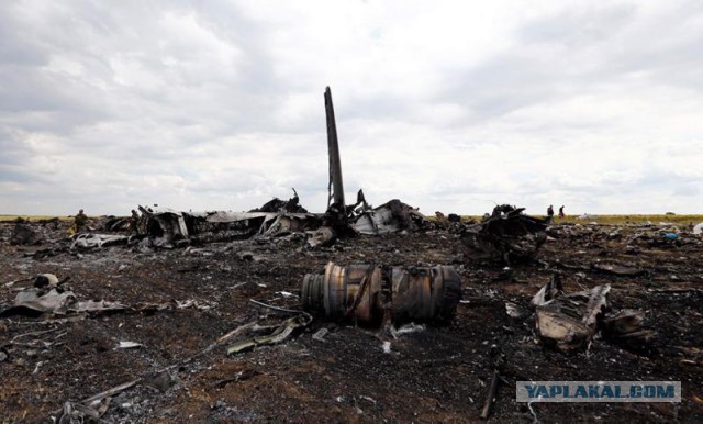 В Луганске сбили Ил-76
