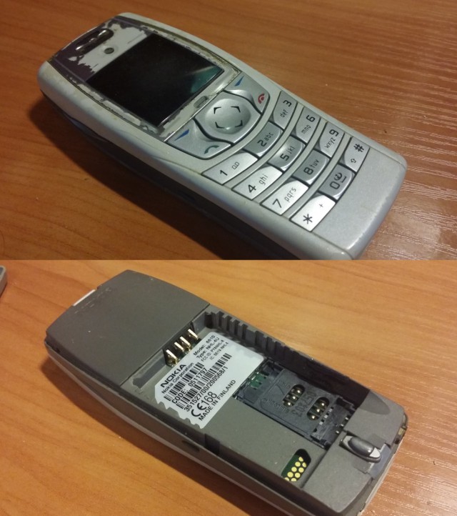 Нашел свою старую Nokia 3510i