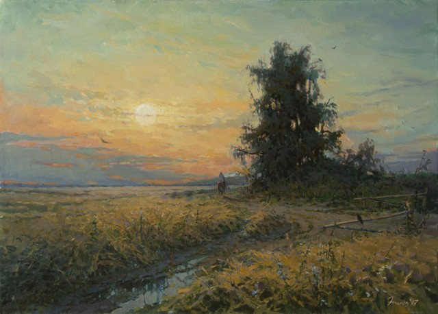 Август в деревне
