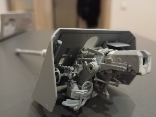 Модель king tiger 1/35 (часть первая )