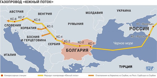 Президент Болгарии заявил, что страна нуждается в прямых поставках российского газа
