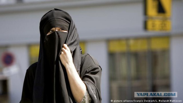 В Дании с 1 августа запрещено закрывать лицо в общественных местах