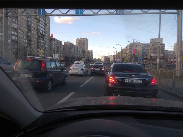 Ну, при скорости в 260км/ч это должно было произойти...