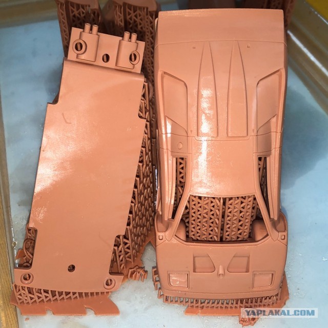 Lamborghini Miura / Ford GT в 43 масштабе