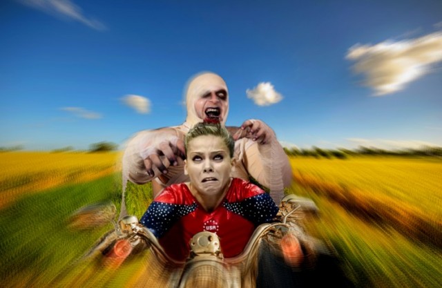 Фотожаба Гимнасточка