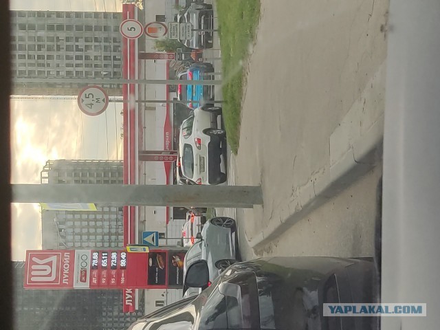 Лукойл. Бензин. Воронеж.