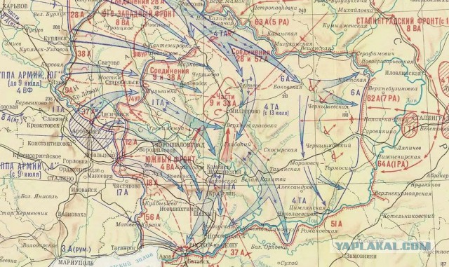 Обзор ситуации на фронтах Юго-Востока на 15 июля.