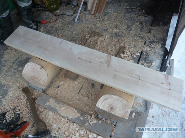 Изготовление садовой мебели из кедра