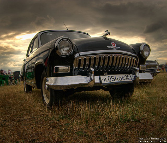 Hdr-репортаж с московской автовыставки