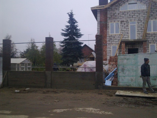 Стройка дома