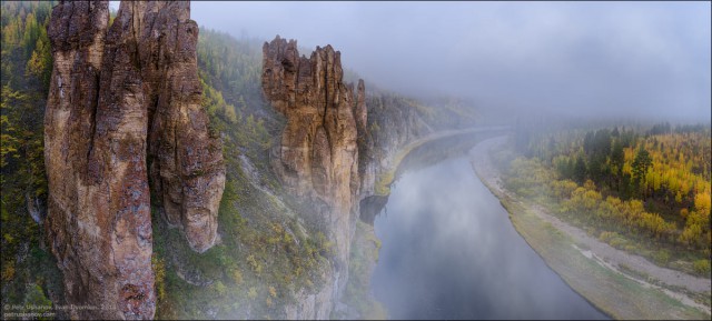 Якутия - Замки реки Синей