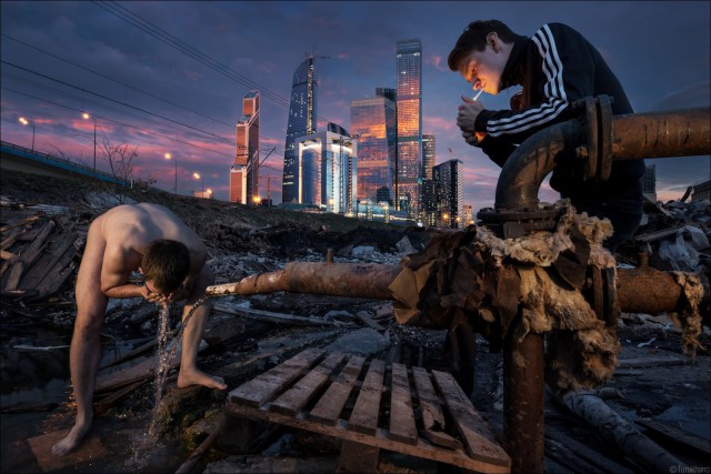 Герои советских фильмов о современной Москве