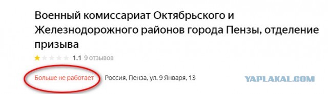 Военкомат в Пензе
