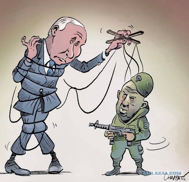 Путин и Пригожин на новой обложке Charlie Hebdo.