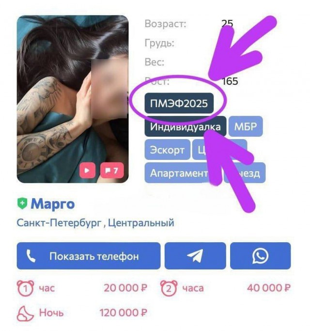 На ПМЭФ-2025 приедут эскортницы, талибы и дочери политиков