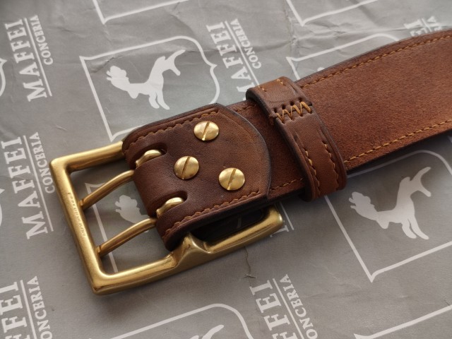 Капитальный мужской ремень