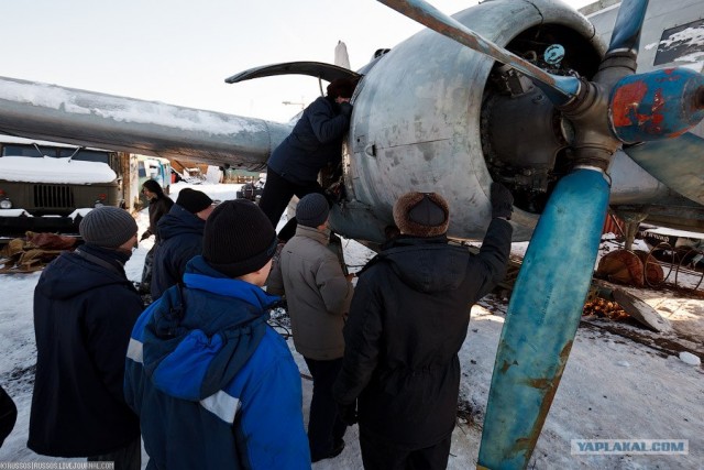 Восстановление Ил-14Т на Тушинском аэродроме