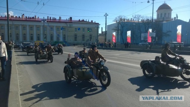 Парад 9 Мая 2015 в Санкт-Петербурге