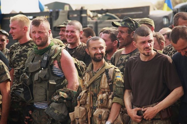 Натовский ботинок на земле Донбасса или на бывших позициях ВСУ