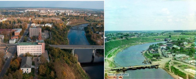 Путешествие по Волге.Старые фото