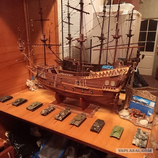 Постройка модели линкора Santisima Trinidad