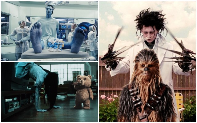 Художник помещает известных персонажей в неожиданные ситуации