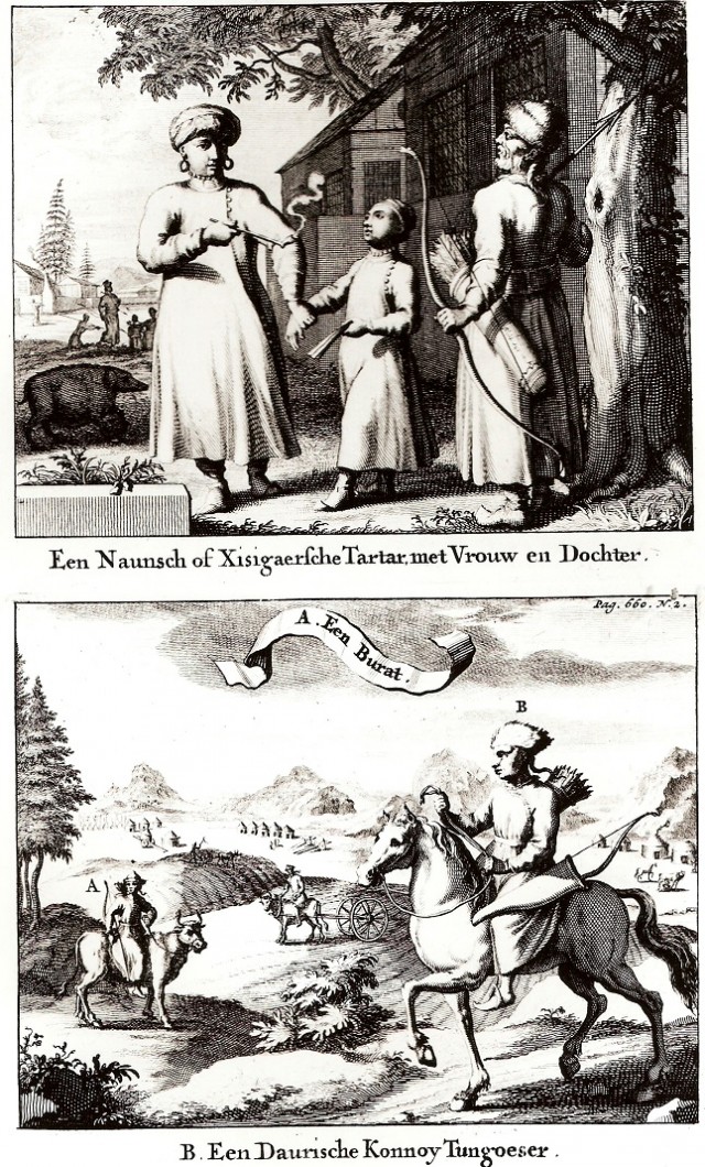Николаас Витсен «Северная и Восточная Тартария», 1692 г.