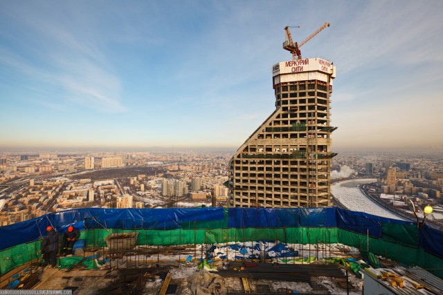 Москва с высоты птичьего полета