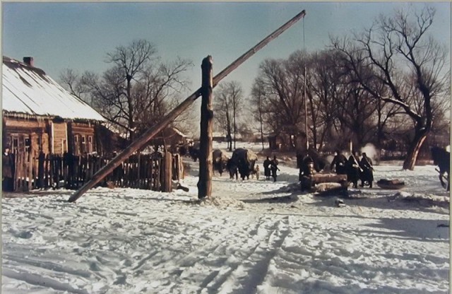 Немецкие фотографии русской деревни 1942-1943 гг. Фотограф Асимус Реммер