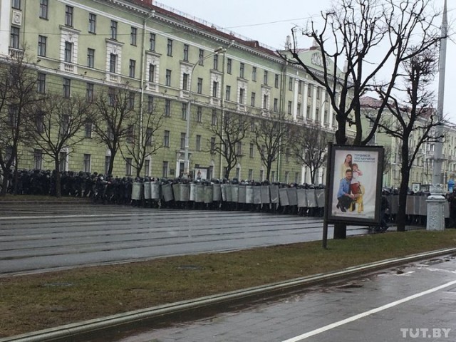 День Воли в Минске.  Власти напуганы