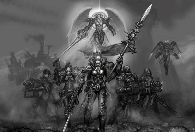 Сногсшибательный косплей Святой Целестины из Warhammer 40,000