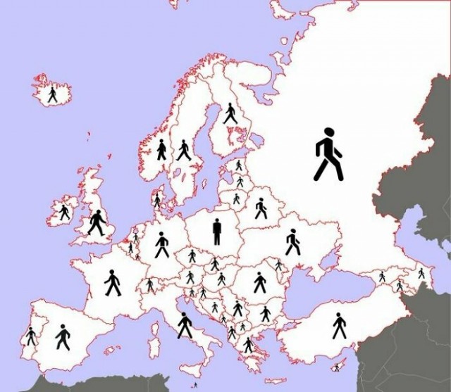 Необычные карты и инфографика со всего мира