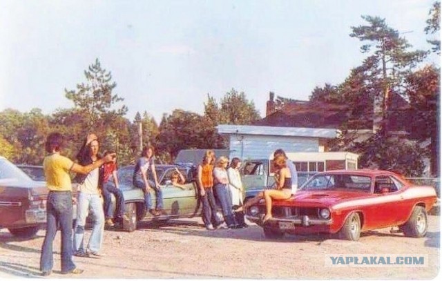 Американские "Масл-Кары" в естественной среде обитания