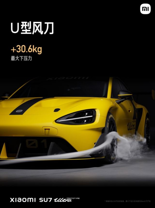 Xiaomi представила прототип SU7 Ultra — карбон, V8 и разгон до 100 км/ч всего за 1,97 секунды