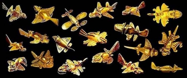 Летательные аппараты древних инков или странные украшения?