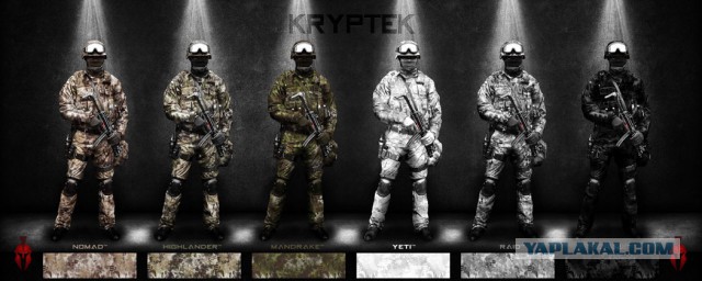 Камуфляжи современных армий