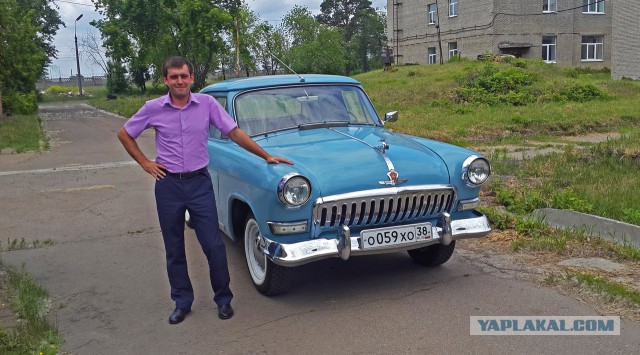 Удача: нашли 21-ю "Волгу" 1961 года с пробегом 37406 км