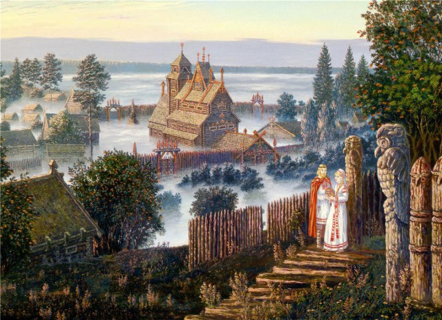 Всеволод Иванов - славянские картины