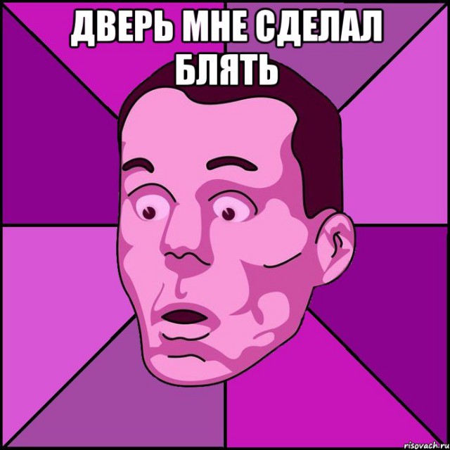 Эффектная дверь с оптической иллюзией